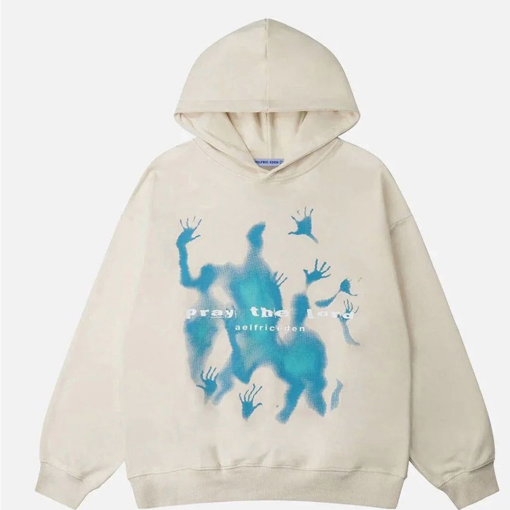 AELFRIC EDEN ABSTRACTION SHADOW GRAPHIC HOODIE